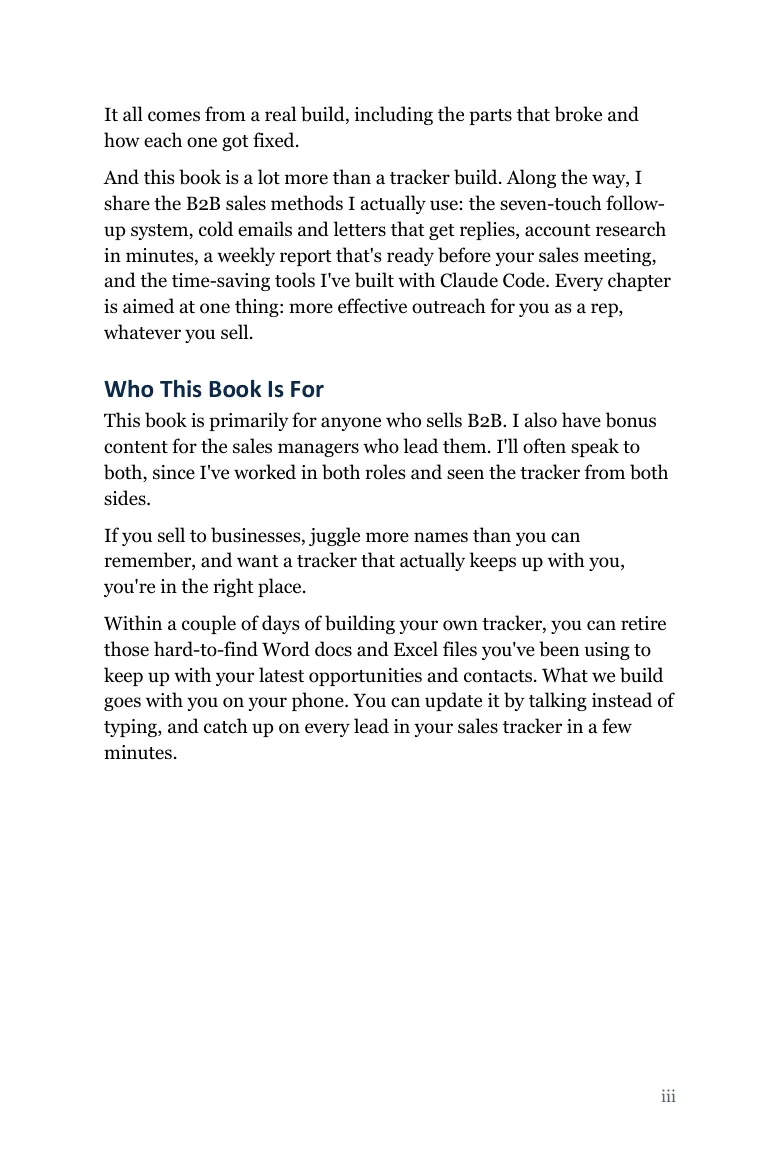 Introduction, page iii